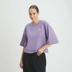 Футболка PUMA, размер XL, светло-фиолетовый
