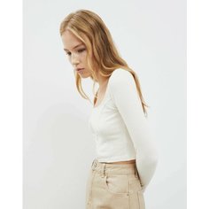 Лонгслив Gloria Jeans, размер L (48-50), , молочный
