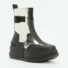 Ботинки UNITED NUDE, размер 37, серебряный