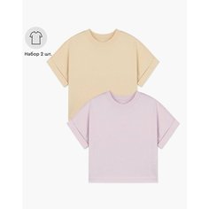 Футболка Gloria Jeans GJ COOL, комплект из 2 шт., размер 12-14л/158-164, разноцветный