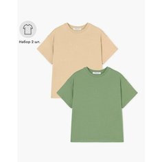 Футболка Gloria Jeans GJ COOL, комплект из 2 шт., размер 10-12л/146-152, разноцветный