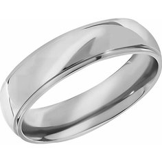 Кольцо обручальное DG Jewelry, размер 18, серебристый