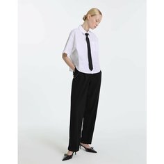 Брюки бананы Gloria Jeans GJ BLACK, размер 38/158, черный