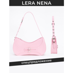 Сумка багет Lera Nena, розовый