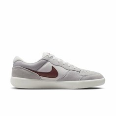Кеды NIKE SB Force 58, размер 10 US, серый/бордовый