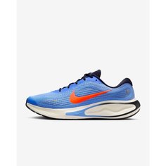 Кроссовки NIKE Journey Run, размер 10.5 US, синий/оранжевый/черный
