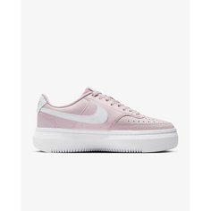 Кеды NIKE Court Vision Alta Leather, размер 5.5 US, platinum violet/white-champagne