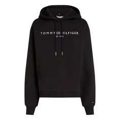 Худи TOMMY HILFIGER, размер M, , черный