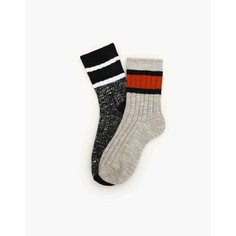 Носки Gloria Jeans GJ COOL, 2 пары, размер 10-12л (35-36), , разноцветный