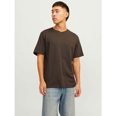 Футболка Jack & Jones PLAIN CREW NECK, размер S, коричневый