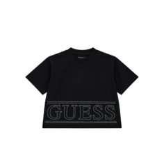 Футболка GUESS, размер 12 лет, черный