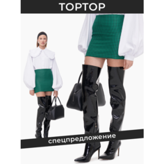 Юбка TOPTOP, размер 44, зеленый