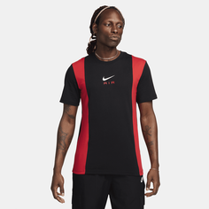 Футболка NIKE, размер XS, Black/University Red