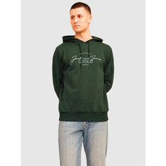 Худи Jack & Jones, размер XL, , темно-зеленый