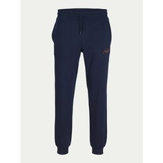Брюки Jack & Jones, размер L, темно-синий