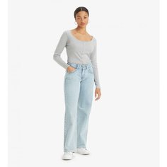 Джинсы широкие Levis Superlow, размер 29/30, not in the mood - blue Levis®