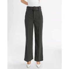 Брюки клеш Gloria Jeans GJ BLACK, размер 50/170, серый