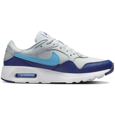 Кроссовки NIKE Air Max SC, размер 9 US, pure platinum/white/deep royal blue