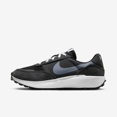 Кроссовки NIKE Waffle Nav, размер 12.5 US, черный/синий