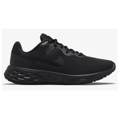 Кроссовки NIKE Revolution 6, размер 7.5 US, Black/Black-Dk Smoke Grey