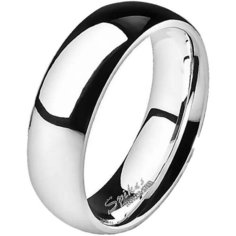 Кольцо обручальное DG Jewelry, размер 19, серебристый