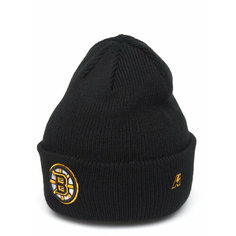 Шапка бини Atributika & Club NHL Boston Bruins, размер 55-58, черный