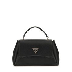 Сумка GUESS, фактура зернистая, черный