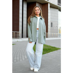 Рубашка Lika Dress, размер 44/46, зеленый