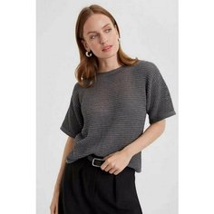 Футболка Lika Dress, 1 шт., размер 50/52, серый, серый