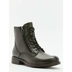 Ботинки Tamaris, размер 38, серо-зеленый