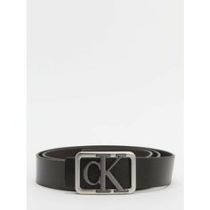 Ремень Calvin Klein Jeans, размер 120, черный