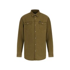 Рубашка GUESS, размер XL, оливковый