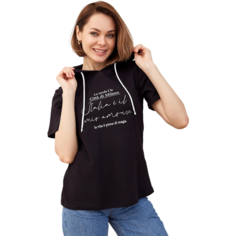 Футболка Lika Dress, размер 46, чёрный