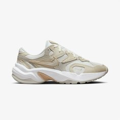Кроссовки NIKE AL8, размер 9 US, белый/бежевый/серый