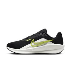 Кроссовки NIKE Downshifter 13, размер 7.5 US, черный/белый/желтый