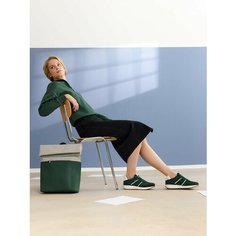 Кроссовки Tamaris, полнота G (EU)/ на среднюю и широкую стопу, размер 36, темно-зеленый