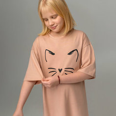 Туника Happyfox, размер 164, бежевый