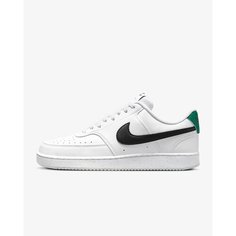 Кроссовки NIKE Court Vision Low Next Nature, размер 7 US, белый/черный