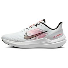 Кроссовки NIKE Air Winflo 9, размер 11.5 US, белый/розовый