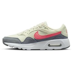 Кроссовки NIKE Air Max, размер 8 US, бежевый/белый/серый