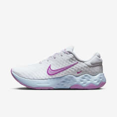 Кроссовки NIKE Renew Ride 3, размер 8 US, белый/розовый