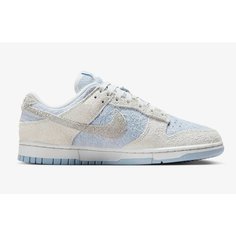 Кроссовки NIKE Dunk Low, размер 8 US, photon dust/light armory blue