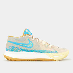 Кроссовки NIKE Kyrie Flytrap 6, размер 9 US, синий/бежевый/белый