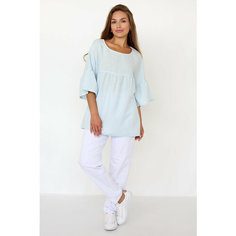 Блуза Lika Dress, размер 52, голубой