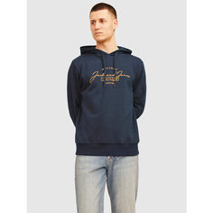 Худи Jack & Jones, размер S, , темно-синий