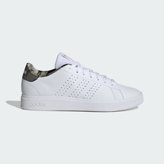 Кроссовки adidas Advantage Base, размер 9 UK, cloud white/cloud white/olive strata