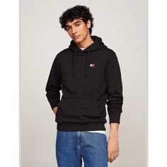 Худи Tommy Jeans TOMMY BADGE, размер XXL, , черный