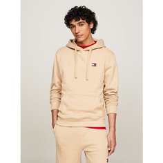 Худи Tommy Jeans TOMMY BADGE, размер XXL, , бежевый