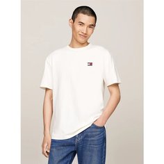Футболка Tommy Jeans, размер L, молочный