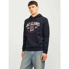 Худи Jack & Jones, размер XL, , темно-синий